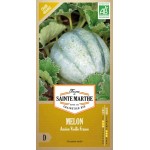 Bio-Samenbeutel Melone Ancien Vieille France, traditionelle französische Cantaloup-Varietät