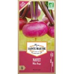 Samenbeutel Rübe Milan Rouge AB von La Ferme Sainte Marthe, frühe bio-zertifizierte Sorte
