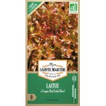 Samenbeutel von Ferme Sainte Marthe mit Laitue à couper Red Salad Bowl AB mit roten geschnittenen Blättern