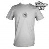 Graues Barney's Farm T-Shirt aus Bio-Baumwolle 180 g, slim fit unisex mit minimalistischen Graustufen-Design