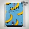 Offizielle Verpackung der feminisierten Banana Hammock RBX Samen von Ethos Genetics mit tropischen Bananen