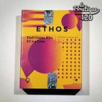 Verpackung der feminisierten End Game RBX EC4 Samen von Ethos Genetics mit farbigem orange-violettem Design