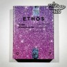 Packung der feminisierten Grape Diamonds R2-Samen von Ethos Genetics in glitzernd violetter Verpackung