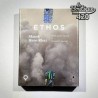 Offizielle Verpackung der feminisierten Skunk Hero RBX1-Samen von Ethos Genetics, Hybrid aus Super Skunk 1994 x Mandarin Sunset
