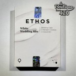 Premium-Verpackung der feminisierten White Wedding RBX-Samen von Ethos Genetics, Hybrid aus Wedding Cake x Mandarin Cookies