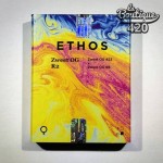 Farbige Verpackung der feminisierten Zweet OG R2-Samen von Ethos Genetics mit lebendigem künstlerischem Design