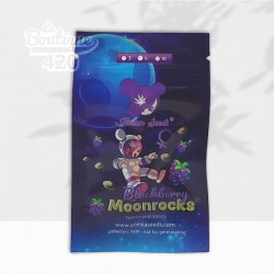 Paquet de graines Blackberry Moonrocks féminisées d'Anesia Seeds, variété indica premium aux arômes fruités