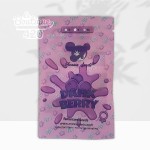 Violettes Packaging der feminisierten Dankberry-Samen von Anesia Seeds, Premium-Hybrid mit 35% THC und Blaubeeraromen