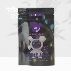 Graines Auto Future #1 d'Anesia Seeds en packaging noir avec mascotte violette, variété autofloraison