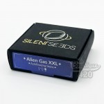 Boîte de graines Silent Seeds Alien Gas XXI Autoflowering Strains, variété autofloraison premium de collection