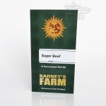 Feminisierte Super Boof Samen von Barney's Farm, 50/50 Hybrid-Sorte 2024 ausgezeichnet mit bis zu 32% THC