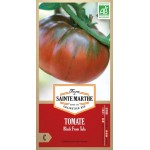 Samenpackung mit bio Tomatensamen Black From Tula von La Ferme Sainte Marthe, alte russische Sorte