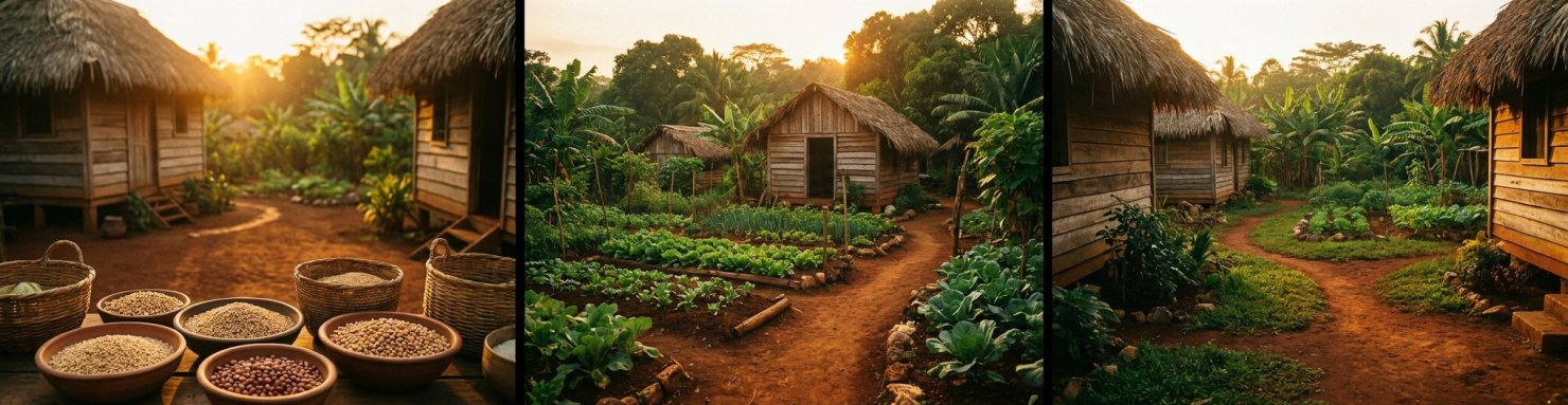 Campement rastafarien traditionnel et mansions Nyahbinghi Bobo Ashanti