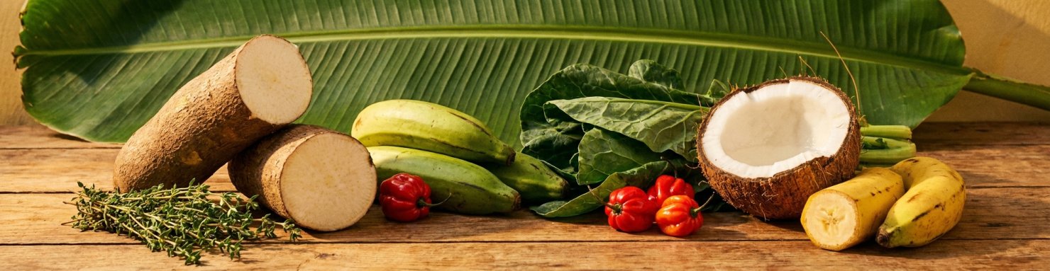 Origines tropicales de la cuisine ital food rastafarienne en Jamaïque