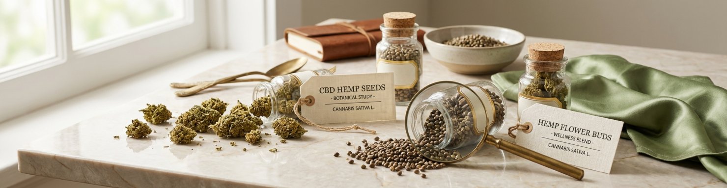 Graines autofloraison CBD et variétés botaniques de collection