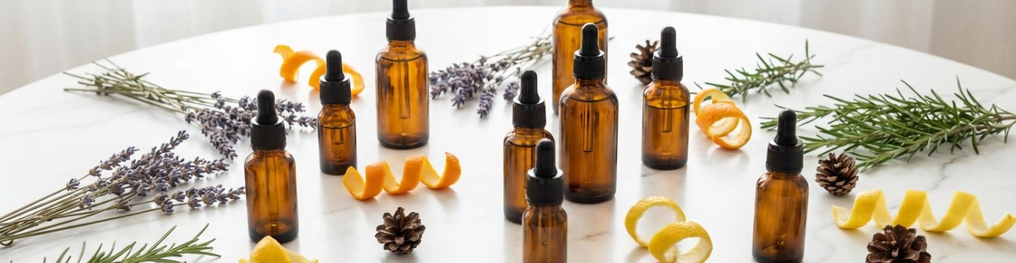 Huiles essentielles et composés aromatiques naturels des plantes