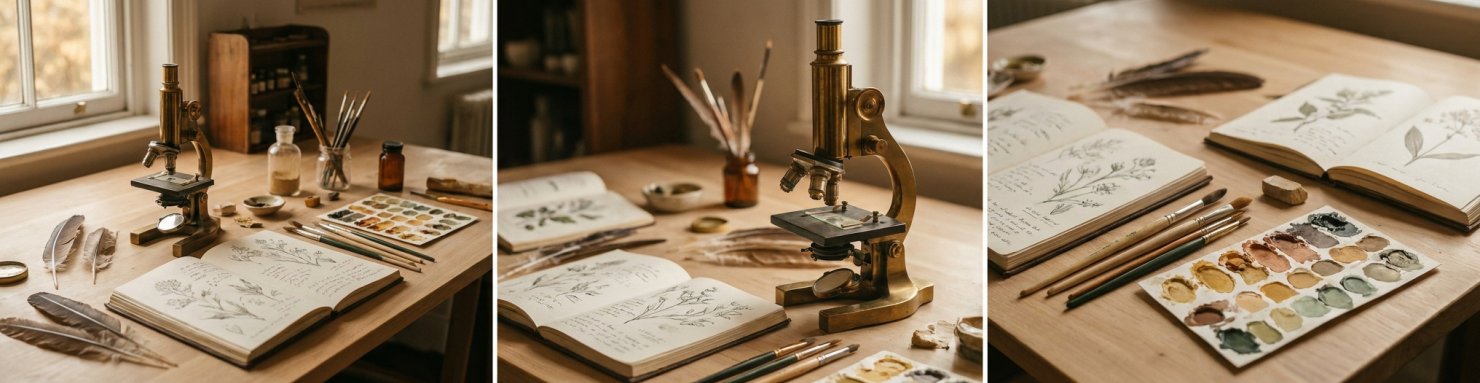 Études scientifiques sur cannabis et créativité dans un environnement de laboratoire et atelier d artiste