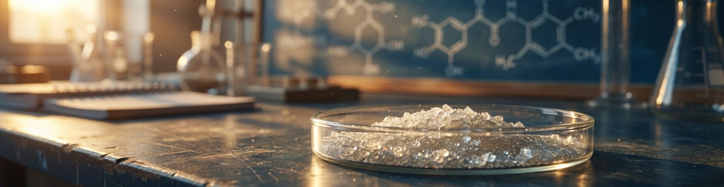 Macrophotographie scientifique évoquant le profil cannabinoïde CBD et THC de la Cannatonic