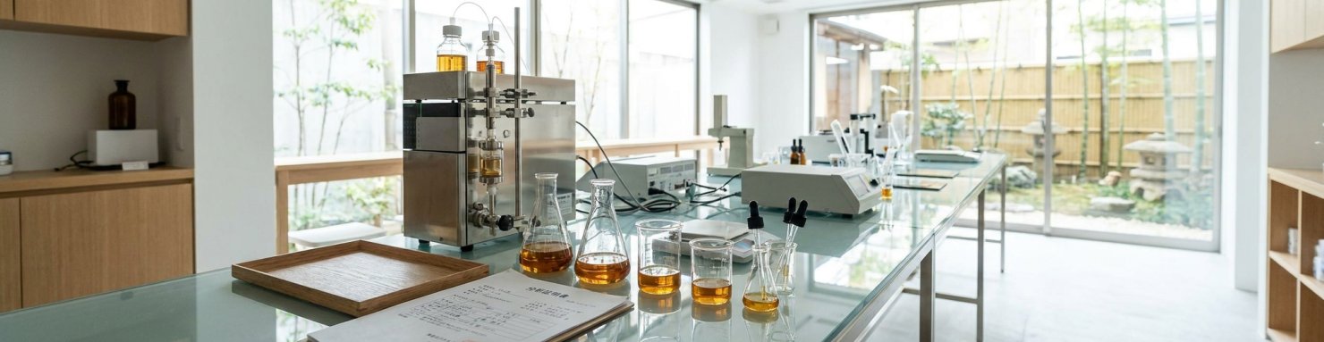 Laboratoire d'analyse CBD Japon : contrôle du seuil THC par chromatographie HPLC