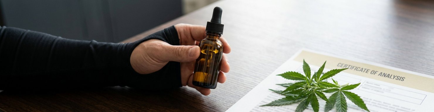 Choisir un produit CBD de qualité pour le sport avec certificat d'analyse