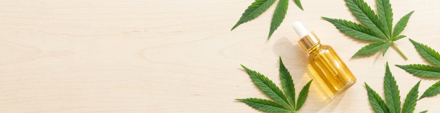Huile de CBD et feuilles de chanvre, alternatives légales au chichon