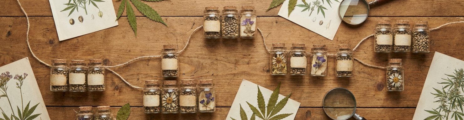 Cultivars de la famille Dutch Treat, graines de collection et planches botaniques