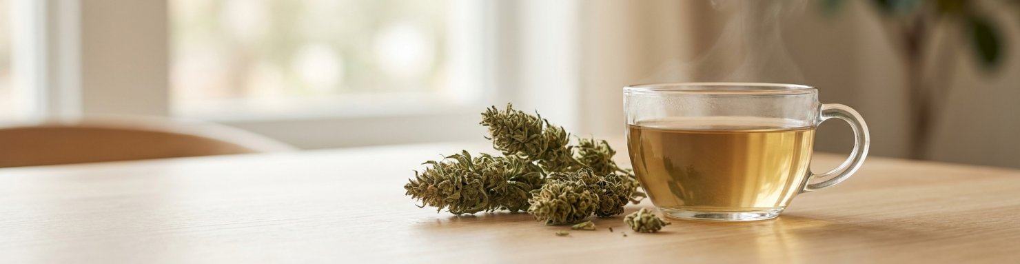 Fleurs de CBD et infusion, un ressenti sans effet planant