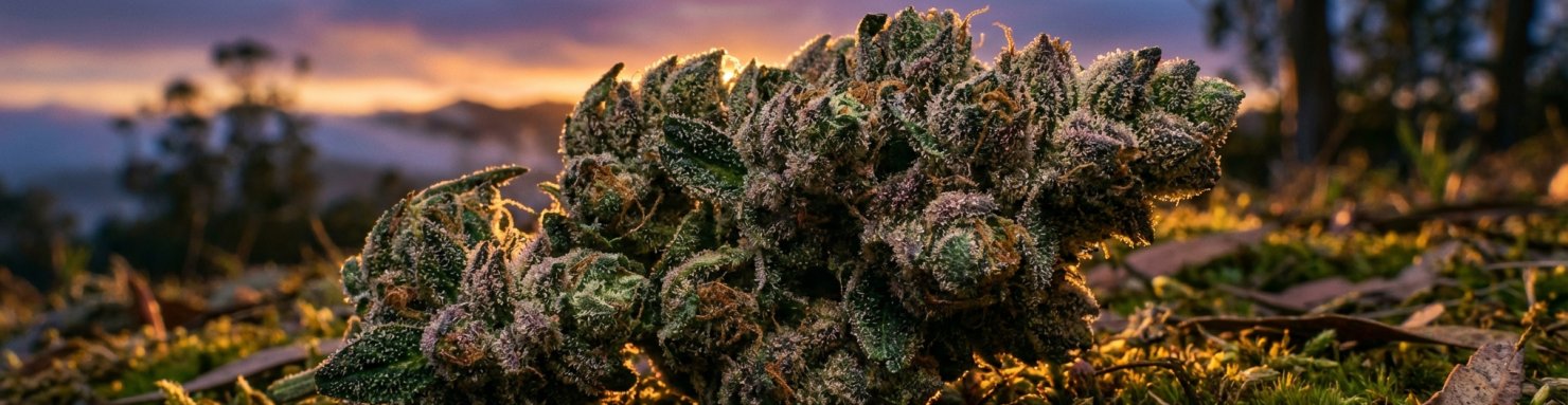 Génétique Sunset Sherbet : croisement Girl Scout Cookies x Pink Panties