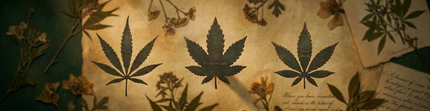 Lignée génétique de la variété Jack Herer croisant Haze Northern Lights et Shiva Skunk
