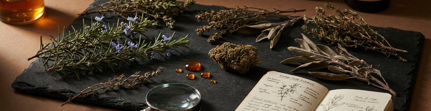 Lédène, sesquiterpène mineur du cannabis aux notes boisées et balsamiques