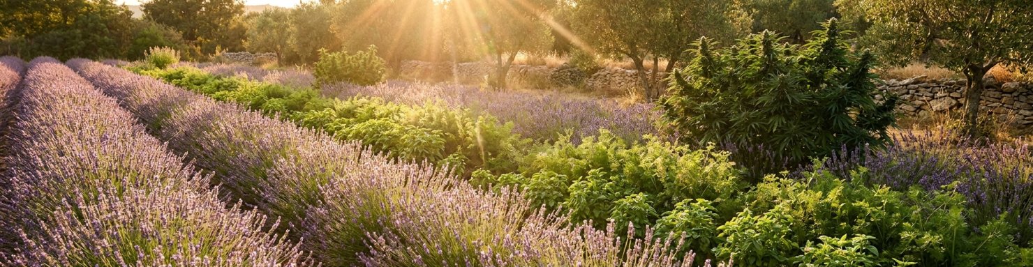 Linalol présent dans la lavande vraie, le basilic et certaines variétés de cannabis indica de collection
