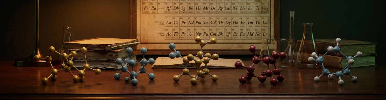 Modèles moléculaires illustrant les contributions de Lumír Hanuš à la science des cannabinoïdes