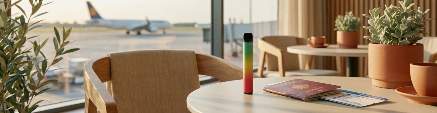 Puff en cabine et soute d'avion : la règle des batteries lithium IATA