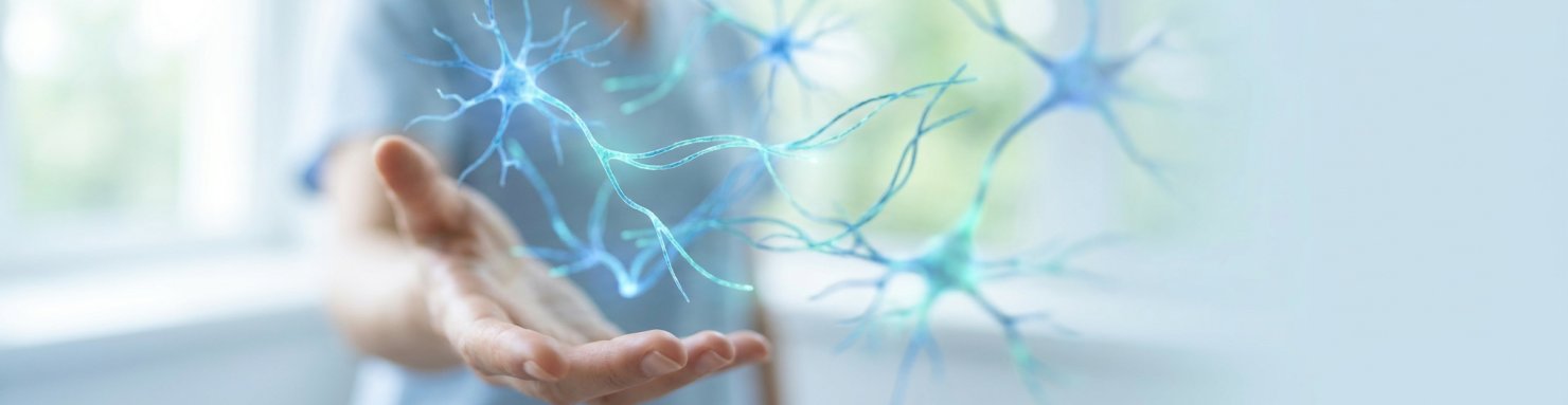 Représentation de neurones évoquant l'indication du Sativex dans la sclérose en plaques