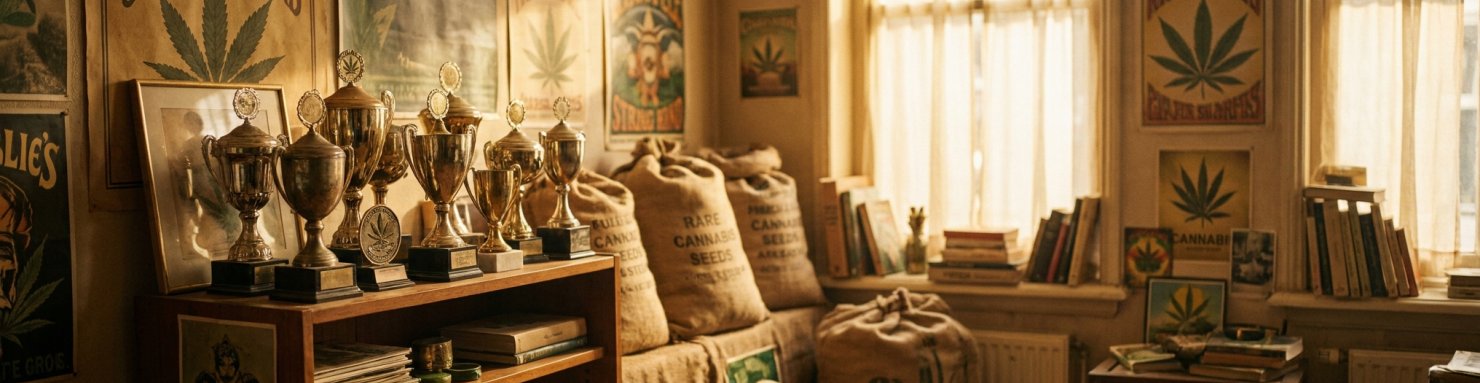 Seedbank Cannabis Cup coupes trophées palmarès Amsterdam records