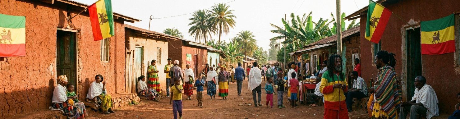 Communauté rastafarienne actuelle à Shashamane en Éthiopie carrefour culturel