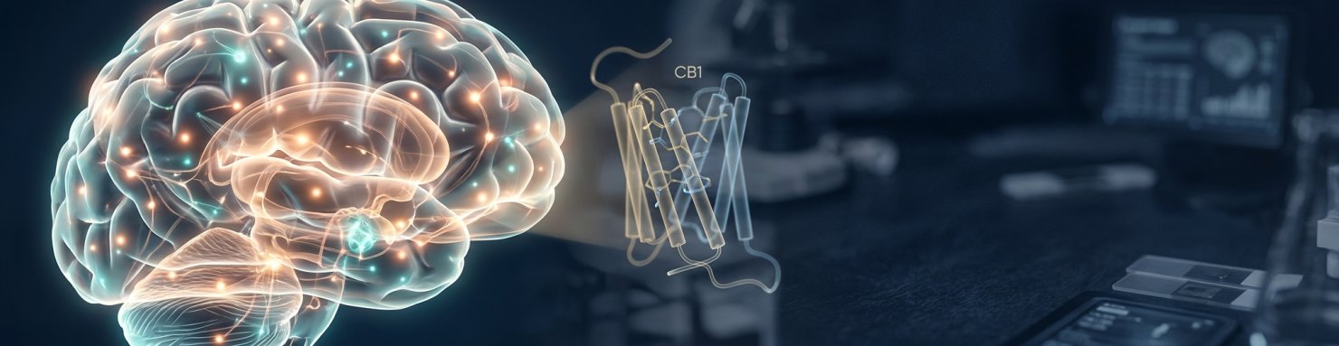 Visualisation du système endocannabinoïde et des récepteurs CB1 dans le cerveau, recherche fibromyalgie