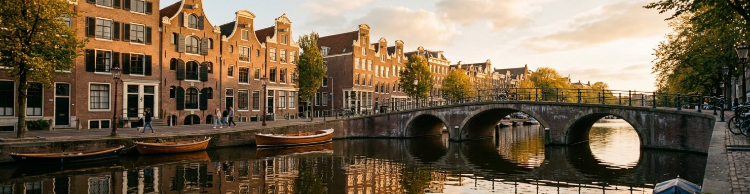 Canal d'Amsterdam évoquant T.H. Seeds, le breeder à l'origine de la MK Ultra