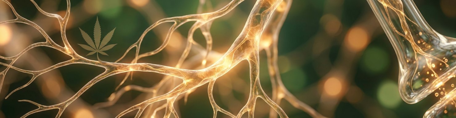 Effets du THC sur les récepteurs CB1 du cerveau et la libération de dopamine