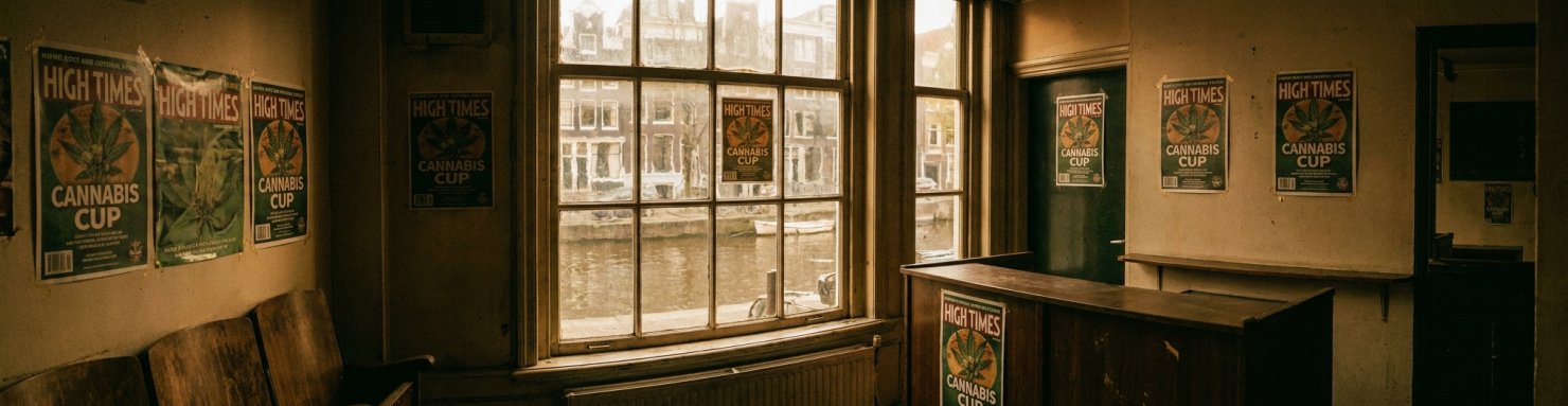 Origine de la white widow à Amsterdam et victoire à la High Times Cannabis Cup 1995