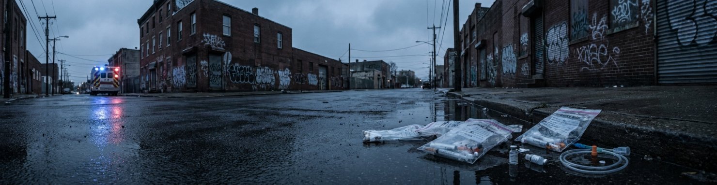 Crise xylazine fentanyl tranq dope à Kensington Philadelphie États-Unis