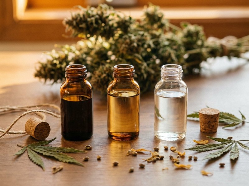 CBD full spectrum vs isolat : comprendre les différences entre les spectres et choisir le produit adapté