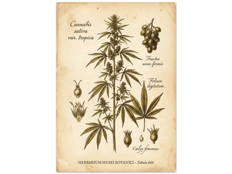 Dr. Grinspoon Barney's Farm : sativa pure landrace en hommage à Lester Grinspoon