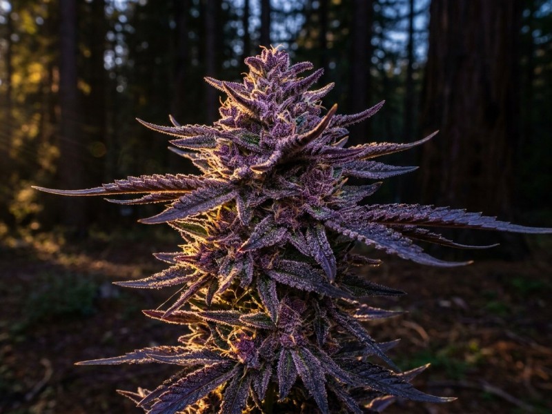 Purple Urkle : origine californienne, généalogie Mendocino Purps et héritage violet