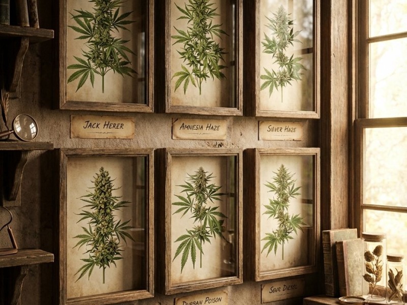 Top 5 variétés Cannabis Sativa de collection : le guide des génétiques patrimoniales