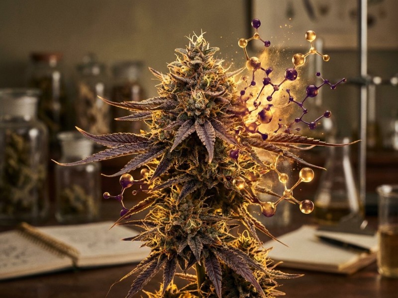 Flavonoïdes du cannabis : rôle, cannflavines et synergie avec les cannabinoïdes