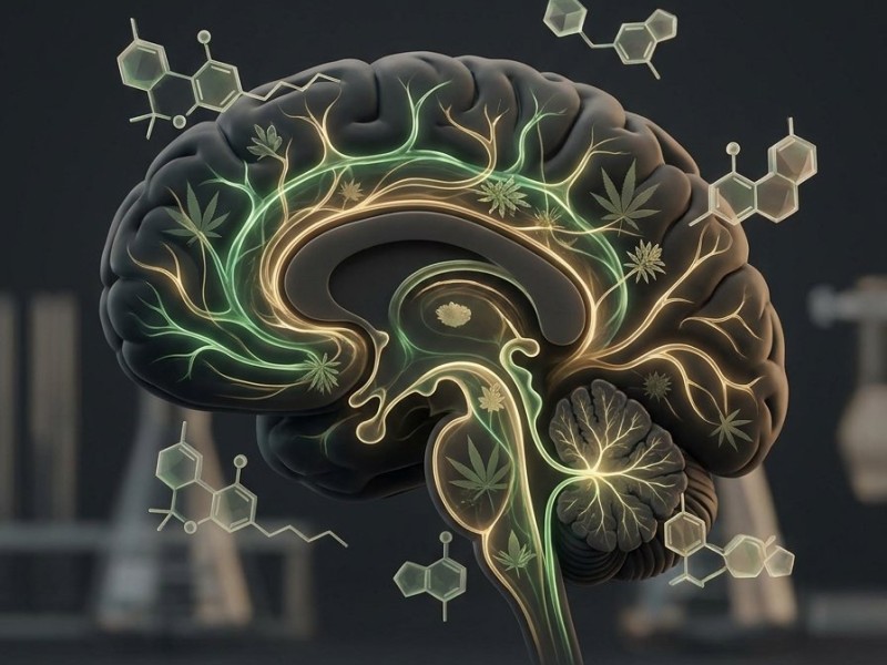 Cannabis et cerveau : comment les cannabinoïdes agissent sur le système endocannabinoïde