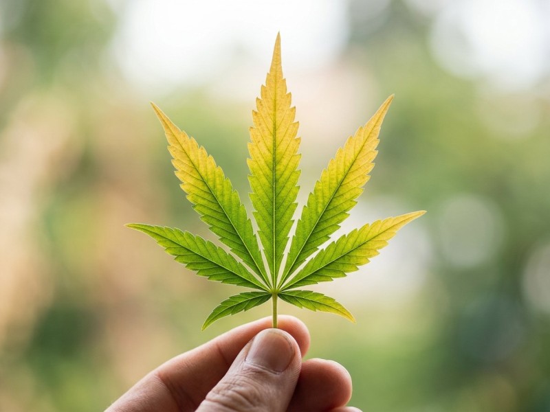 Chlorose du cannabis : pourquoi les feuilles jaunissent et ce que révèle leur couleur