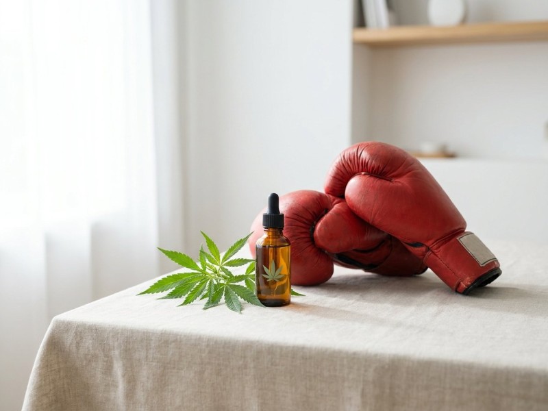 CBD et sport de combat : usages, récupération et cadre antidopage chez les combattants