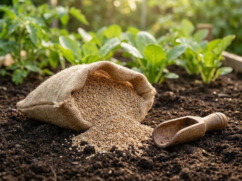 Corne broyée : tout savoir sur cet engrais azoté organique et ses usages au jardin